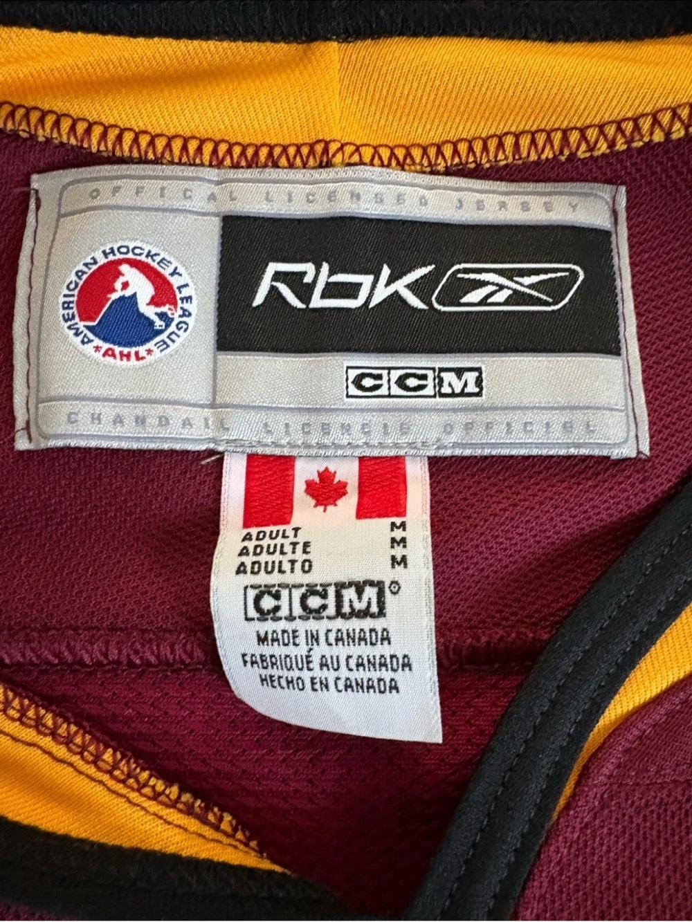 AHL Chicago wolves authentic jersey - Picture 3 of 4